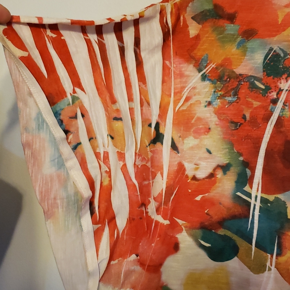 Style & Co Bright & Colorful Top - Picture 8 of 9